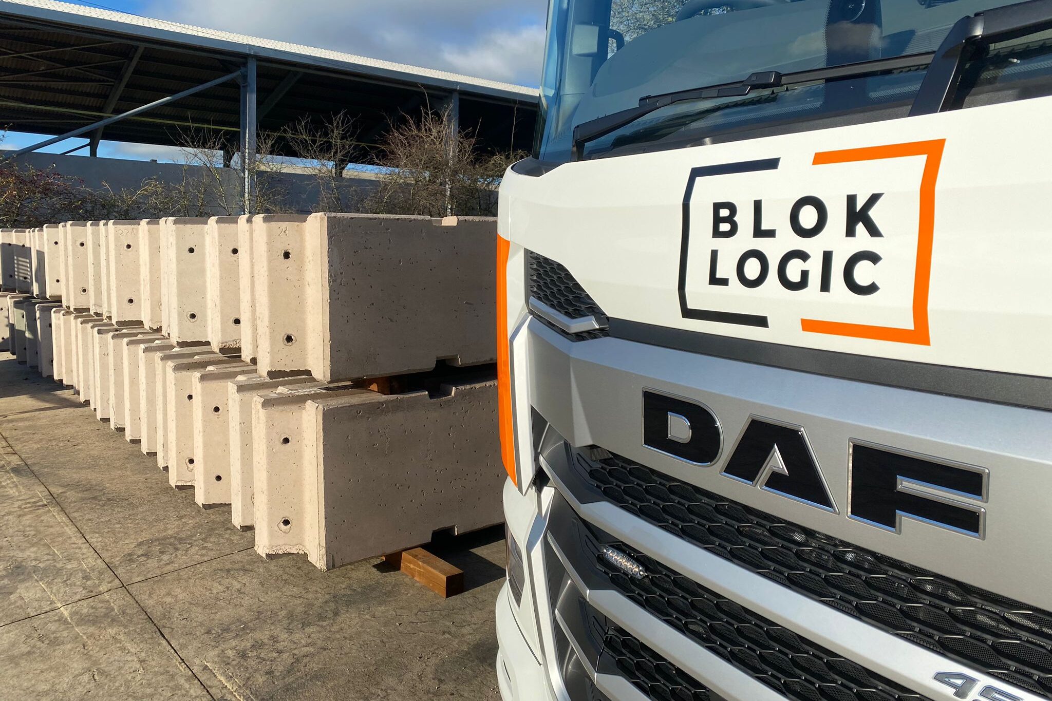 Concrete Block and barrier Hire Uk