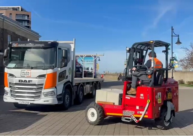 Concrete Ballast Delivery